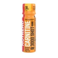 Жиросжигатель Carnitine 3000 Shot ананас ТМ Нутренд / Nutrend 60мл  - Фото