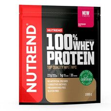 100% Whey Protein малина ТМ Нутренд/Nutrend 1000г - Фото