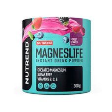Magneslife Instant Drink Powder М Нутренд/Nutrend лесные ягоды 300 г - Фото