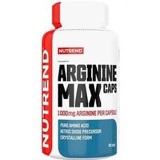 Аминокислота Аргинин Arginine Max Caps 1000 мг ТМ Нутренд / Nutrend 90 капсул - Фото