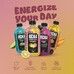 Напиток энергетический BCAA Energy drink ТМ Нутренд / Nutrend (юзу + абрикос) 330 мл  - Фото 2