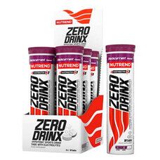 Напій гіпотонічний ZERO DRINX чорна смородина ТМ Nutrend / Нутренд 18 таблеток Напій гіпотонічний ZERO DRINX чорна смородина ТМ Nutrend / Нутренд 18 таблеток - Фото