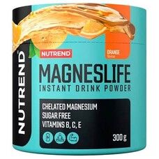 Вітаміни та мінерали Magneslife Instant Drink Powder апельсин ТМ Nutrend / Нутренд 300 г Вітаміни та мінерали Magneslife Instant Drink Powder апельсин ТМ Nutrend / Нутренд 300 г - Фото