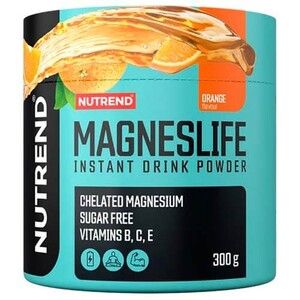 Витамины и минералы Magneslife Instant Drink Powder апельсин ТМ Nutrend / Нутренд 300 г