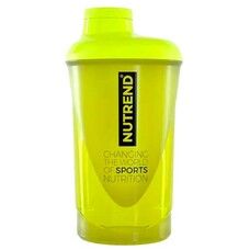 Шейкер Nutrend Shaker жовтий 600 мл Шейкер Nutrend Shaker жовтий 600 мл - Фото