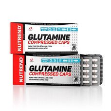 Амінокислота Glutamine Compressed Caps ТМ Нутренд / Nutrend капсули №120 - Фото