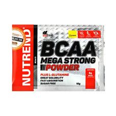 Аминокислоты BCAA Mega Strong Powder ананас ТМ Нутренд / Nutrend стик 20x10г - Фото