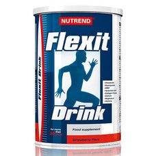 Flexit Drink полуниця захист суглобів ТМ Нутренд / Nutrend 400г  - Фото