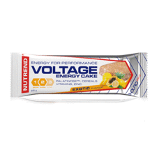 Voltage energy cake экзотические фрукты  ТМ Нутренд/Nutrend 65 г - Фото