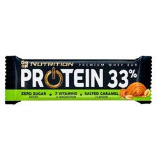 Протеїновий батончик Go On Protein Bar 33% Salt Caramel 50 г 1/25 - Фото