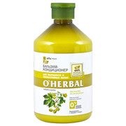 O'Herbal бальзам-кондиціонер для кучерявих і неслухняних волосся 500 мл  - Фото