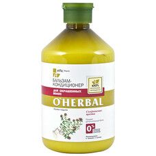 O'Herbal бальзам-кондиционер для окрашенных волос 500 мл - Фото