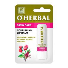 O'Herbal живильний бальзам для губ Satin care 4,8 г - Фото