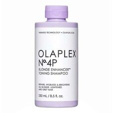 Шампунь тонуючий для блондинок Olaplex Nº 4P Blonde Enhancer Toning Shampoo 250 мл - Фото