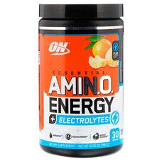 Аминокислоты Amino Energy+Electrolytes Optimum Nutrition 285 г tangerine - Фото