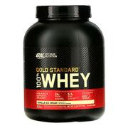 Сывороточный протеин Optimum Nutrition 100% Whey Gold Standard 2,28 кг Vanilla ice Cream - Фото