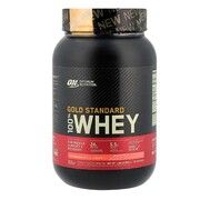 Сироватковий протеїн Optimum Nutrition 100% Whey Gold Standard Strawberries & Cream 899 г  - Фото