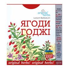Ягоди Годжі Original Herbs 100 г - Фото