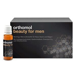 Orthomol Beauty for men на 30 дней питьевая бутылочка (для улучшения состояния кожи, ногтей и волос)
