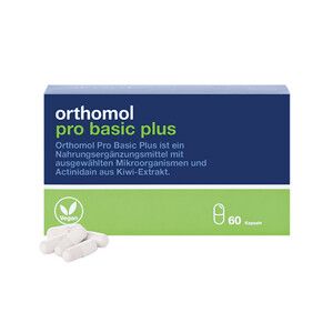 Orthomol Pro Basic Plus (для оптимизации желудочного пищеварения и работы желудка)