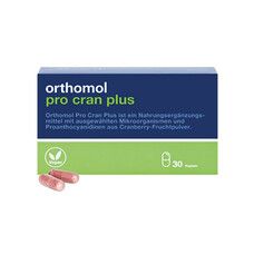 Orthomol Pro Cran Plus (для профілактики сечовиводних шляхів) - Фото