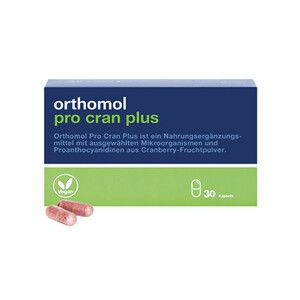 Orthomol Pro Cran Plus (для профилактики мочевыводящих путей)