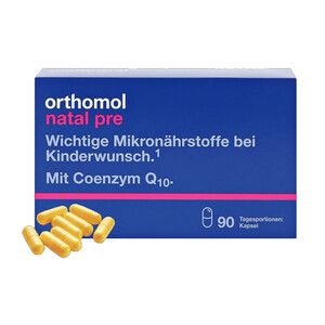 Orthomol Natal Pre капсули (витамины для планирования беременности) 90 дней