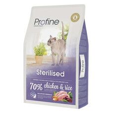 Сухой корм для взрослых стерилизованных котов Profine Cat Sterilised с курицей и рисом 10 кг - Фото