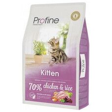 Сухий корм для кошенят від 1 до 12 місяців Profine Cat Kitten з куркою і рисом 10 кг - Фото
