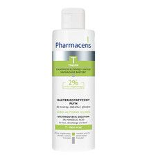 Бактеріостатична рідина для обличчя, декольте і спини ТМ Фармацеріс / Pharmaceris 190 мл - Фото