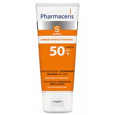 Гидролипидный солнцезащитный бальзам для тела SPF 50 ТМ Фармацерис/Pharmaceris 150 мл - Фото