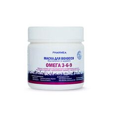 Маска для волосся відновлення і здоров'я Omega 3-6-9 ТМ PHARMEA 200 мл - Фото