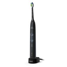 Зубна щітка електрична звукова Protective Clean 4500 Black Gray HX6830 / 44  - Фото