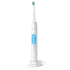 Зубна щітка електрична звукова Protective Clean 4500 White HX6888/89  - Фото