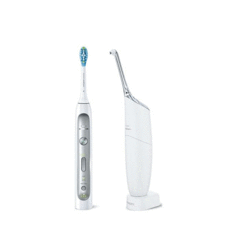 Promo-набор White FlexCare Platinum + AirFloss Ultra (зубная щетка и ирригатор)  - Фото