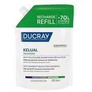 Шампунь регулюючий Ducray Kelual Squanorm refill проти жирної лупи 400 мл (змінний блок) - Фото