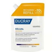 Шампунь зволожувальний Ducray Kelual Squanorm refill проти сухої лупи 400 мл (змінний блок) - Фото