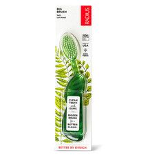 Зубная щетка Big Brush Original для левшей мягкая светло-зеленый - Фото