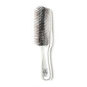 Японская расческа для волос Scalp Brush Plus for Professional Long (серебряная) - Фото