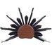 Щітка для шкіри голови Scalp Brush Volume up дерев'яна кругла - Фото 2
