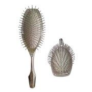 Щітка для шкіри голови Scalp Brush Emit Stretch Brush (срібна) - Фото