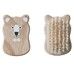 Щетка для волос детская Scalp Brush LoZooRo Baby Brush деревянная - Фото