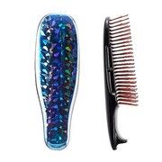 Японська щітка для шкіри голови Scalp Brush Gratter (темно-синя) - Фото