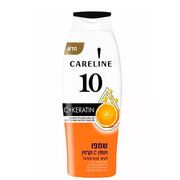 Шампунь для поврежденных и секущихся волос Careline 10 с витамином С и кератином 700 мл - Фото