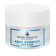 Зволожуючий крем-догляд Aqua Benefits 24 години для нормальної шкіри Sans Soucis (Сан Сусі) 50 мл