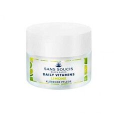 Крем для обличчя Daily Vitamins очищувальний Лайм для комбінованої шкіри Sans Soucis (Сан Сусі) 50 мл