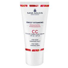 Крем-коректор Daily Vitamins Гранат від втоми шкіри обличчя SPF20 Sans Soucis (Сан Сусі) 30 мл  - Фото