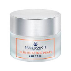 Крем-уход 24 часа подтягивающий для сияния нормальной кожи Sans Soucis (Сан Суси) Illuminating Pearl 50 мл - Фото