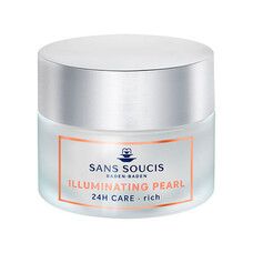 Крем-уход 24 часа подтягивающий для сияния сухой кожи Sans Soucis (Сан Суси) Illuminating Pearl 50 мл - Фото