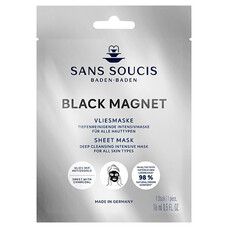Маска очищающая тканевая Sans Soucis (Сан Суси) Black Magnet 16 мл